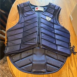 Tipperary adult large 40 eventing safety vest navy
